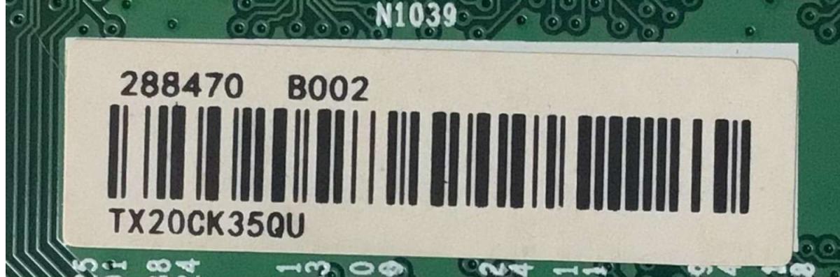 LED DRIVER PARA TV HISENSE / NUMERO DE PARTE 288470 / RSAG7.820.9616/ROH / 4DE38092A / E193079 / PANEL JHD550X3U81-TA\S0\FJ\GM\MCKD-1\ROH / DISPLAY ST5461D13-2 VER.2.2 / MODELO 55H8G - Imagen 2