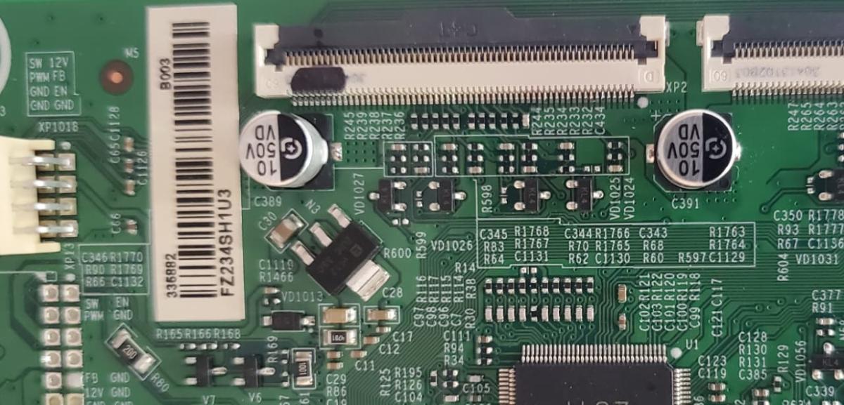 LED DRIVER PARA TV HISENSE / NUMERO DE PARTE 335882 / RSAG7.820.13017/ROH / 4DE46422C / E193079 / PANEL HD750Z6U76-TALGB5 / DISPLAY HV750QUB-E91 REV 2.0 / MODELO 75U8K - Imagen 2