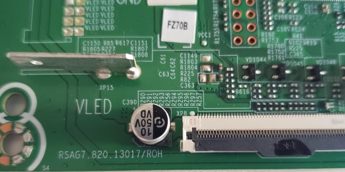 LED DRIVER PARA TV HISENSE / NUMERO DE PARTE 335882 / RSAG7.820.13017/ROH / 4DE46422C / E193079 / PANEL HD750Z6U76-TALGB5 / DISPLAY HV750QUB-E91 REV 2.0 / MODELO 75U8K - Imagen 3