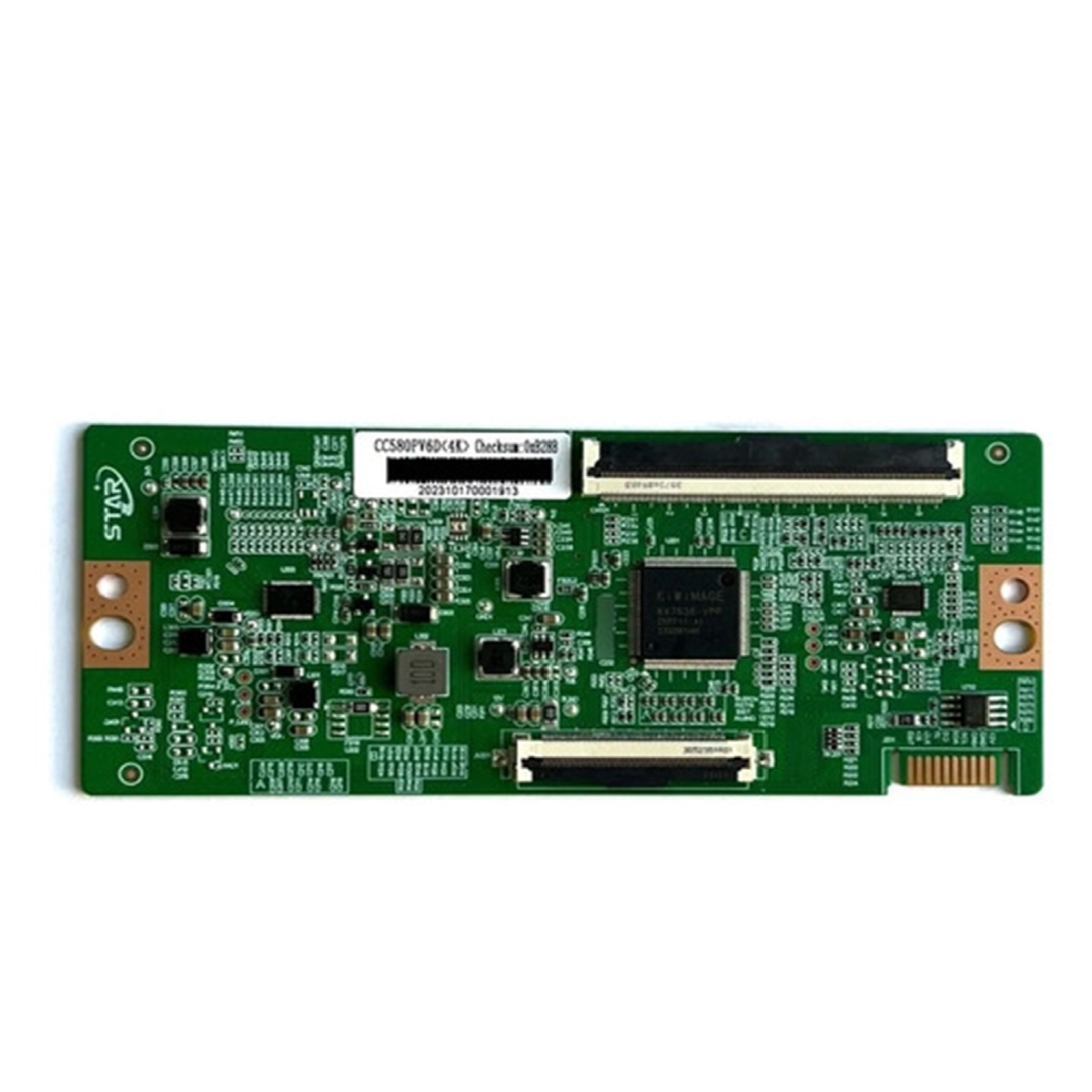 T-CON PARA TV ((NUEVA)) / NUMERO DE PARTE CC580PV6D / TU961KPGPS1-A V1.6. / CC580PV6D<4K> / 202310170001913 / PANEL 58'' / DISPLAY CC580PV6D VER.01 / MODELO 58'' - Imagen 3