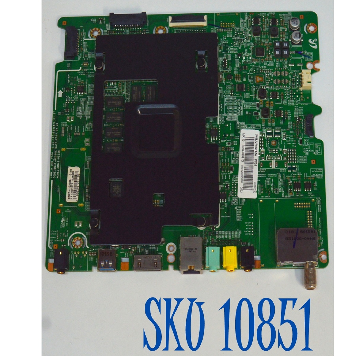 MAIN ORIGINAL PARA SMART TV SAMSUNG / NUMERO DE PARTE BN94-09991G / BN41-02356C / BN97-10228A / BN9409991G / PANEL CY-GJ065FLLV1H / DISPLAY LSF650FJ06-K01 / MODELO UN65JU7100FXZA TH01	