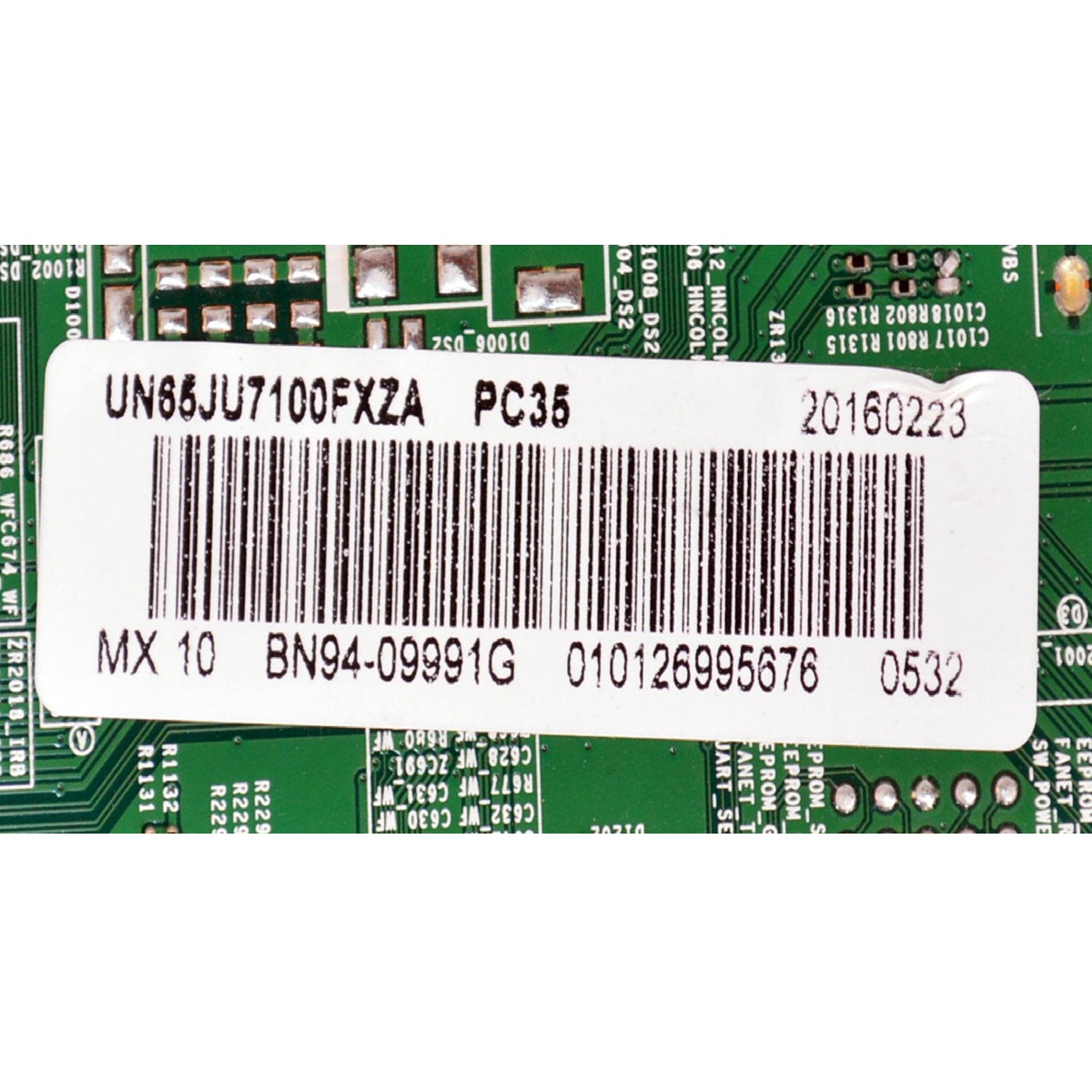 MAIN ORIGINAL PARA SMART TV SAMSUNG / NUMERO DE PARTE BN94-09991G / BN41-02356C / BN97-10228A / BN9409991G / PANEL CY-GJ065FLLV1H / DISPLAY LSF650FJ06-K01 / MODELO UN65JU7100FXZA TH01	 - Imagen 2