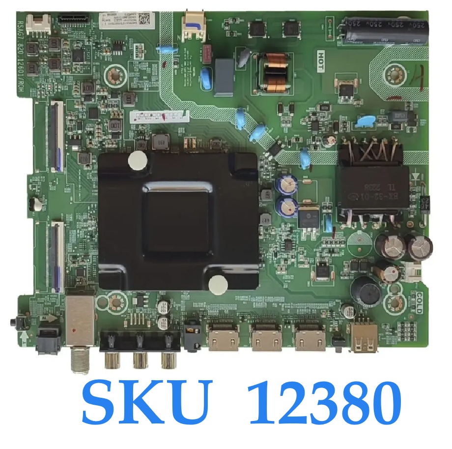 MAIN FUENTE (COMBO) PARA TV HISENSE / NUMERO DE PARTE 324578 / RSAG7.820.12601/ROH / 324579 /  43A35EUR(0012) / 324579A / 324578A / PANEL JHD425X1F52-T0L1S0\GM\MCKD3A\ROH / DISPLAY T430HVN01.2 / MODELO 43H4030F3 43A35EUR
