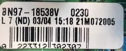 MAIN PARA MONITOR SMART 4K SAMSUNG / NUMERO DE PARTE BN94-16692F / BN41-02938A / BN97-18538V / BN97-18539B / BN9416692F / KANT_SU2_BUILT_IN / PANEL CY-MA315HGCV2H / DISPLAY SN315GT01-1 VER.1.0 / ,MODELO LS32AM702 / LS32AM702UNXZA XB02 - Imagen 3