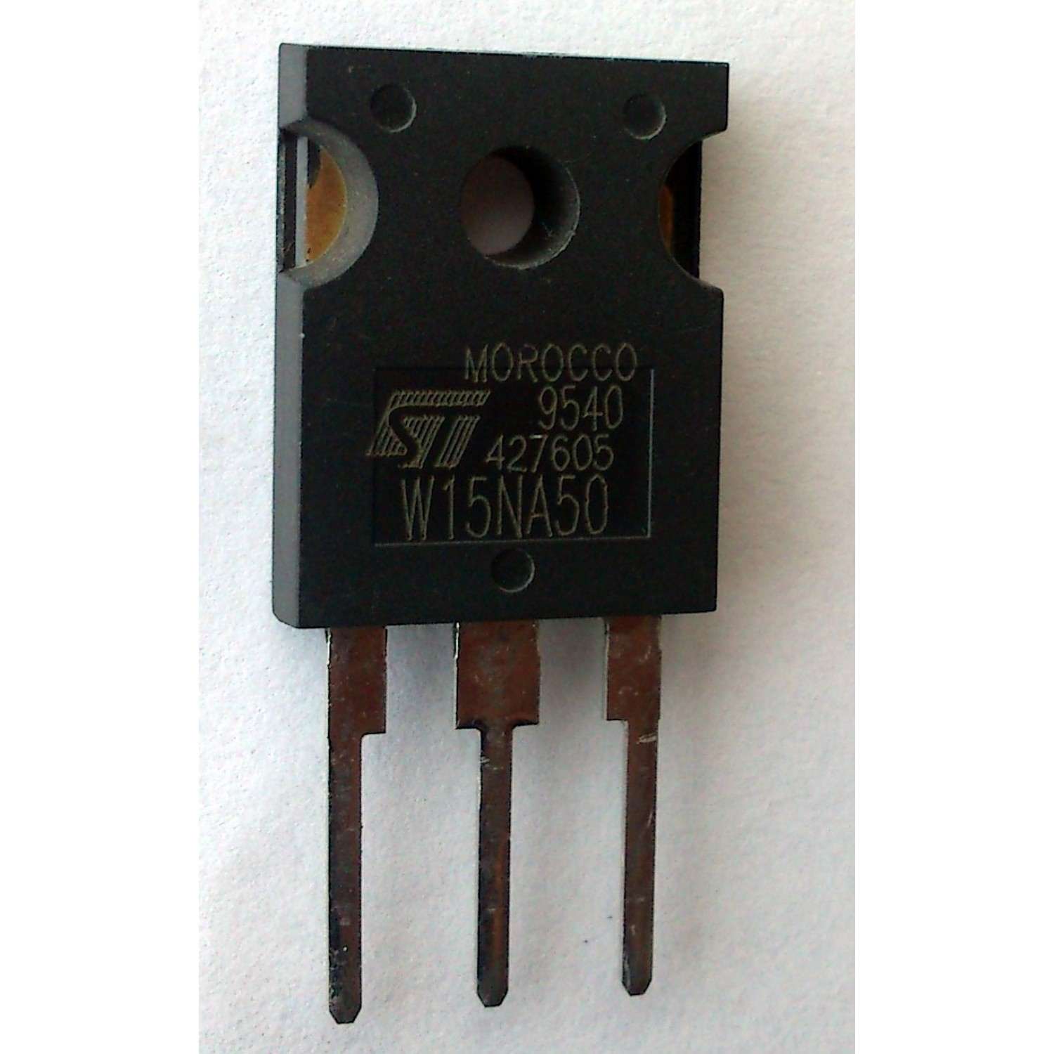 LOTES DE 10 PIEZAS FAST POWER MOSFET TRANSISTOR W15NA50