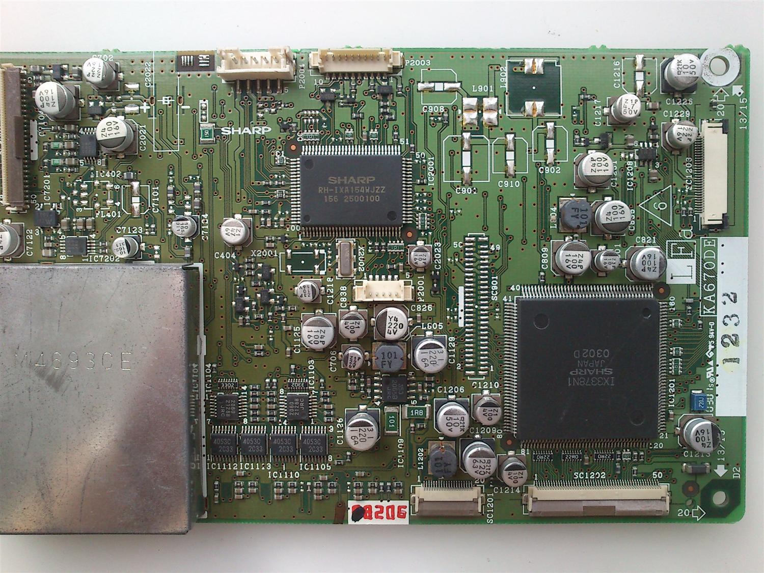 DIGITAL UNIT SHARP DUNTKA670FE12 MODELO LC-20B2UA 
