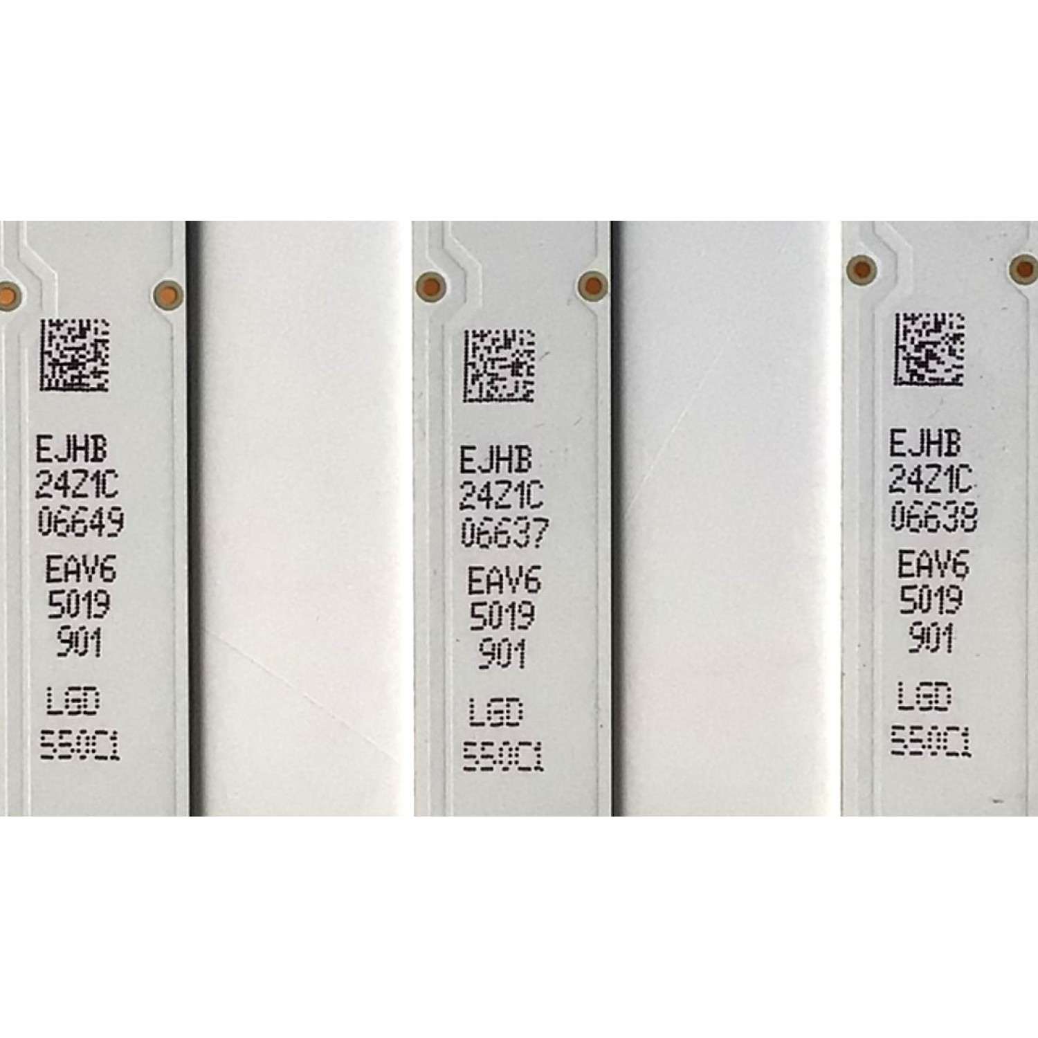 KIT DE LEDS PARA TV LG ( 7 PZ ) / NUMERO DE PARTE EAV65019901 / 55NANO75 / 201223 / E466169 / PANEL NC550TQG-AAKP1 / MODELO 55NANO75UPA / 55NAN075UPA / 55NANO75UPA BUSYLJM / 55NAN075UPA BUSYLJM - Imagen 2