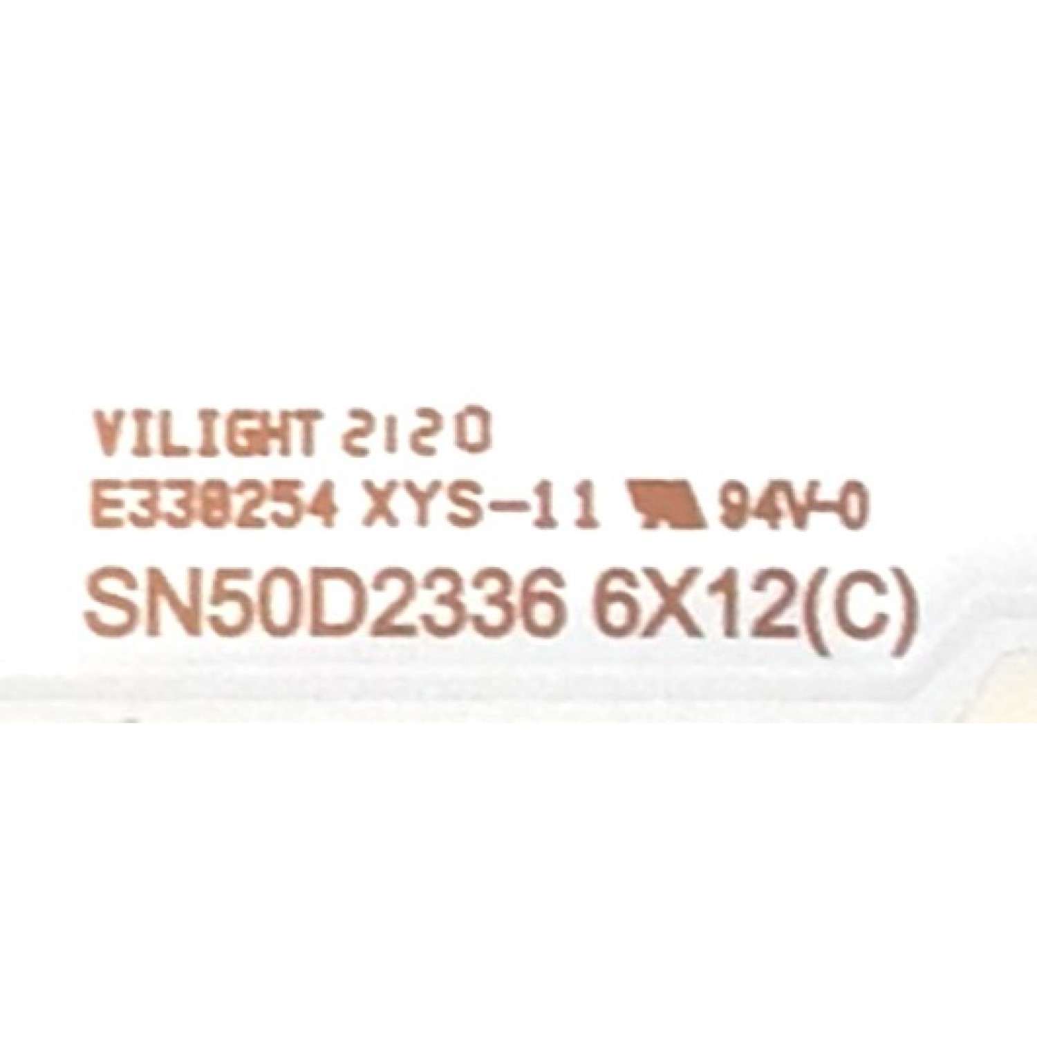 KIT DE LED'S PARA TV SONY ((6 PIEZAS)) / NUMERO DE PARTE SN50D2336 / SN50D2336 6X12(C) / 42WM6FC / MODELO XR-50X90J / XR50X90J - Imagen 4