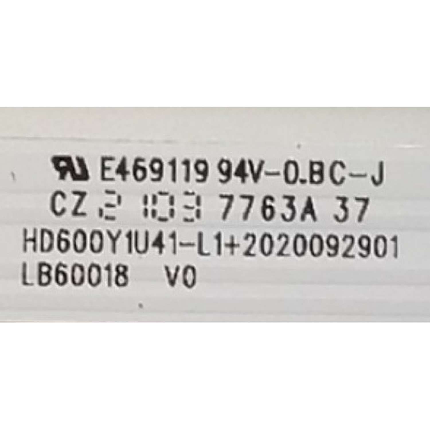 KIT DE LED'S PARA TV HISENSE ( 5PZ ) / NUMERO DE PARTE LB60018 / LB60018 V0 / HD600Y1U41-L1 / MODELO 60A6G - Imagen 3