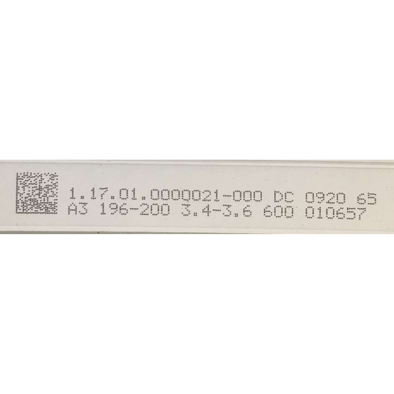 KIT DE LED'S PARA TV SCEPTRE ( 12 PZ ) / NUMERO DE PARTE MS-L2142 / MS-L2142-V2 2017-11-7 / 1.17.01.0000021-000 / MODELO N65 / N65 HJTV83AC / N65 D8TV83AC / N65 QGTV83AC - Imagen 2