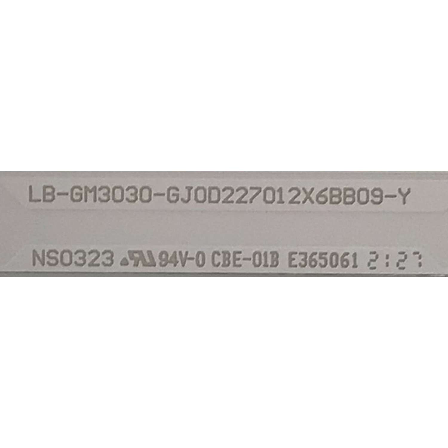 KIT DE LED'S PARA TV INSIGNIA (12 PIEZAS) / NUMERO DE PARTE GJ0D227012X6BB09 / 210BZ06D0B334BT00X / LB-GM3030-GJ0D227012X6BB09-Y / 70BB09 / PANEL'S TPV700B5-U2T01.D REV:S02S / TPT700WR-U2T01.D REV:S04F / MODELOS NS-70DF710NA21 / NS-70F301NA23 - Imagen 4