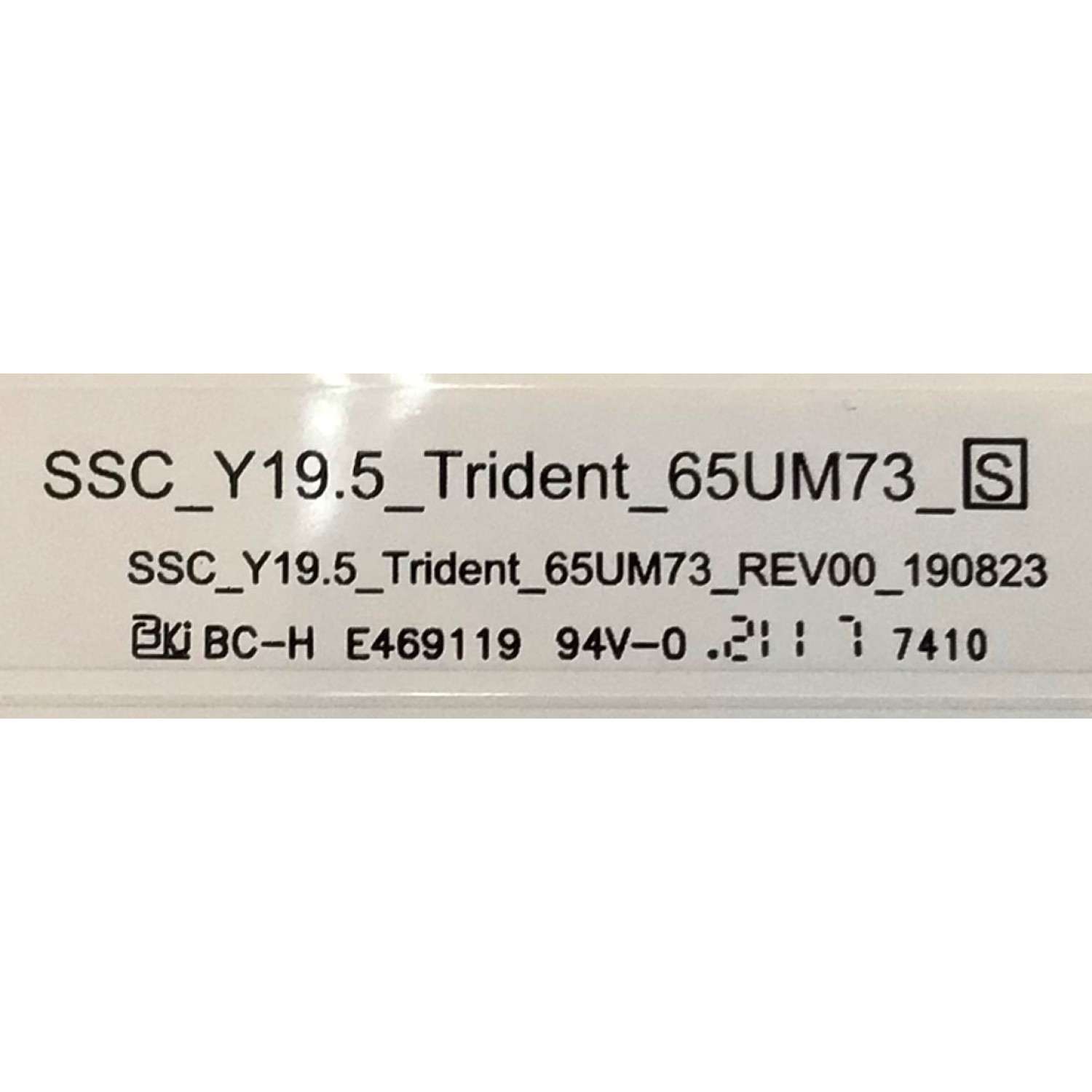 KIT DE LED'S PARA TV LG ( 5 PZ ) / NUMERO DE PARTE EAV65003601 / SSC_Y19.5_TRIDENT_65UM73 / MODELO 65UP7560AUD / 65UP7560AUD.BUSMLKR - Imagen 2