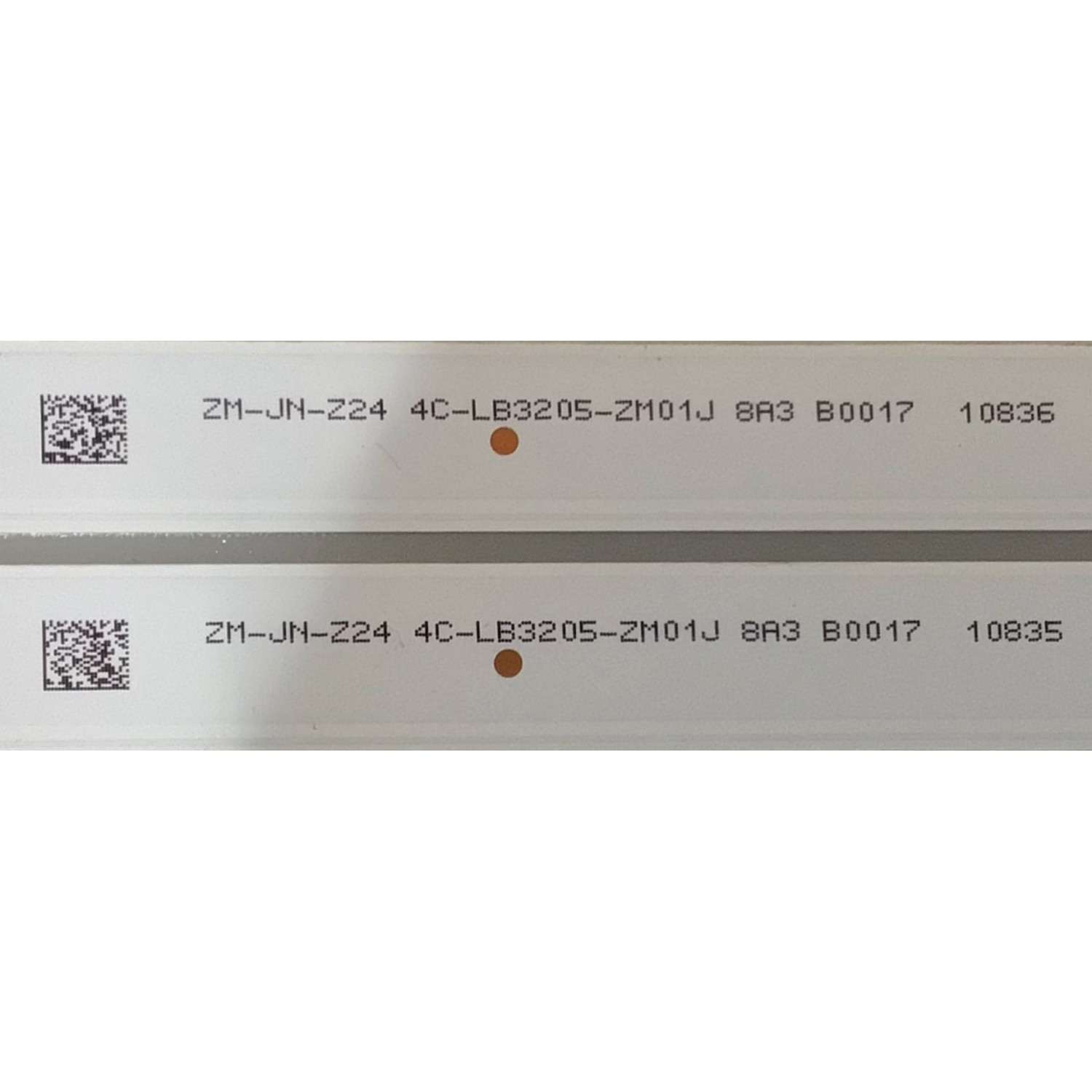 KIT DE LED'S PARA TV TCL (2 PIEZAS) / NUMERO DE PARTE 4C-LB3205-ZM01J / 4C-LB3205-ZM02J / GIC32LB37_3030F2.1D_V0.5_20180517 / GIC32LB37 / 20180517 / PANEL LVW320NDEL / MODELOS 32S321 / 32S325 - Imagen 4
