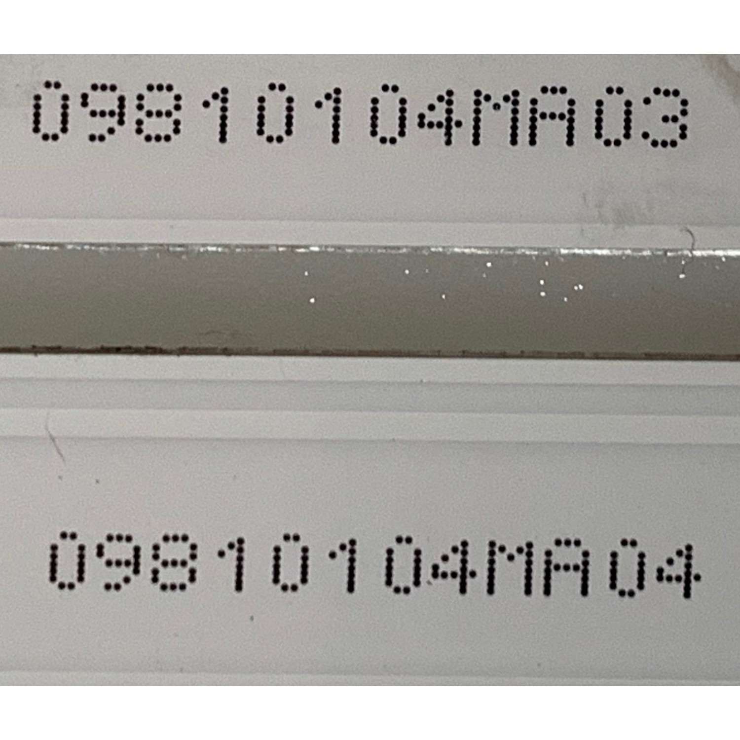 KIT DE LEDS ORIGINAL PARA TV VIZIO 2 PIEZAS / NUMERO DE PARTE HRS_D32H_2X5_MCPCB / 09810104MA03 / 09810104MA04  / E331251 / MODELO D32H-G0 / D32H-G0 LAUSQJKV - Imagen 2