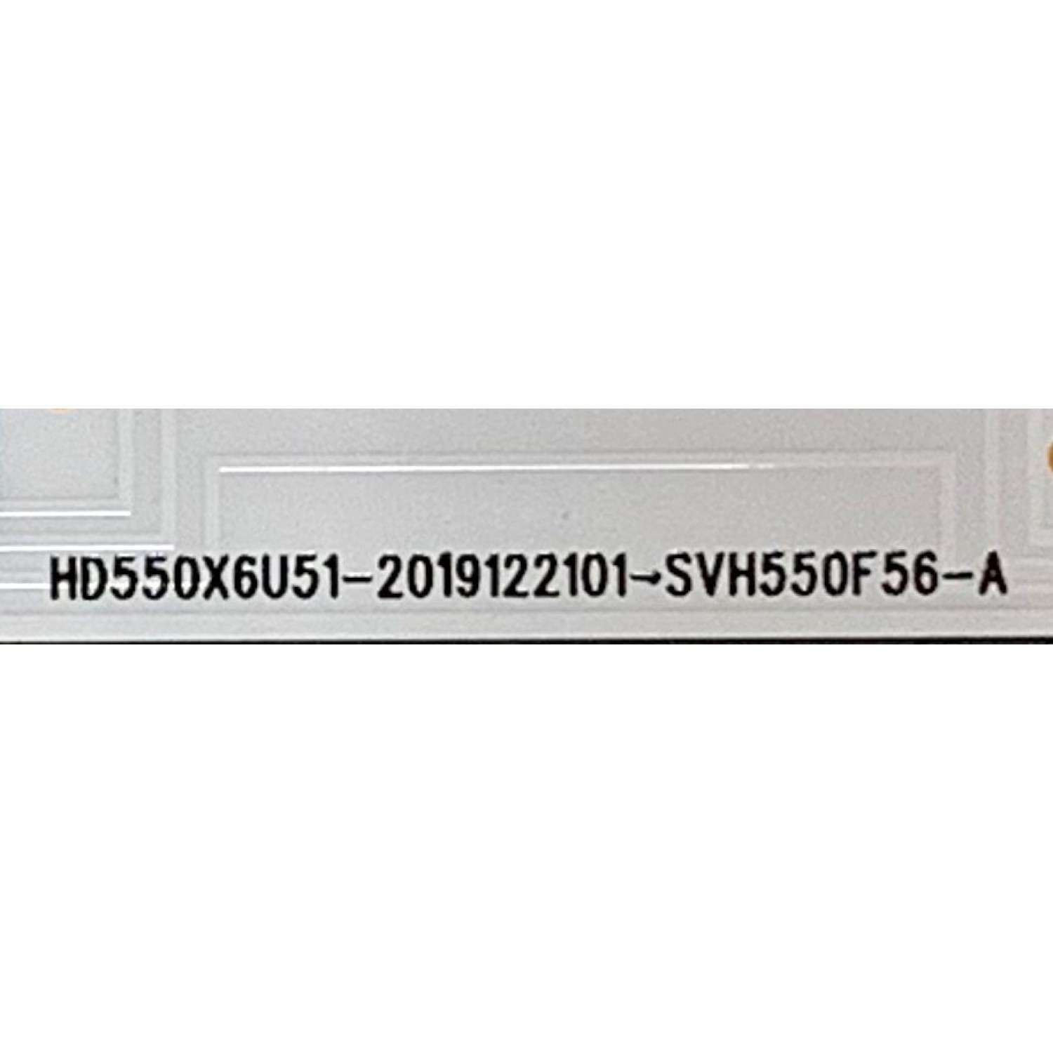 KIT DE LED'S PARA TV HISENSE (24 PIEZAS) / NUMERO DE PARTE SVH550F56-B / SVH550F56-A / CRH-BX550X6U513030T12229CL / HD550X6U51-2019122101 / E479275 / PANEL HD550X6U51-T1 / MODELO 55U8G / 55H8G / 55H9G / 55U8K / 55H9E - Imagen 3