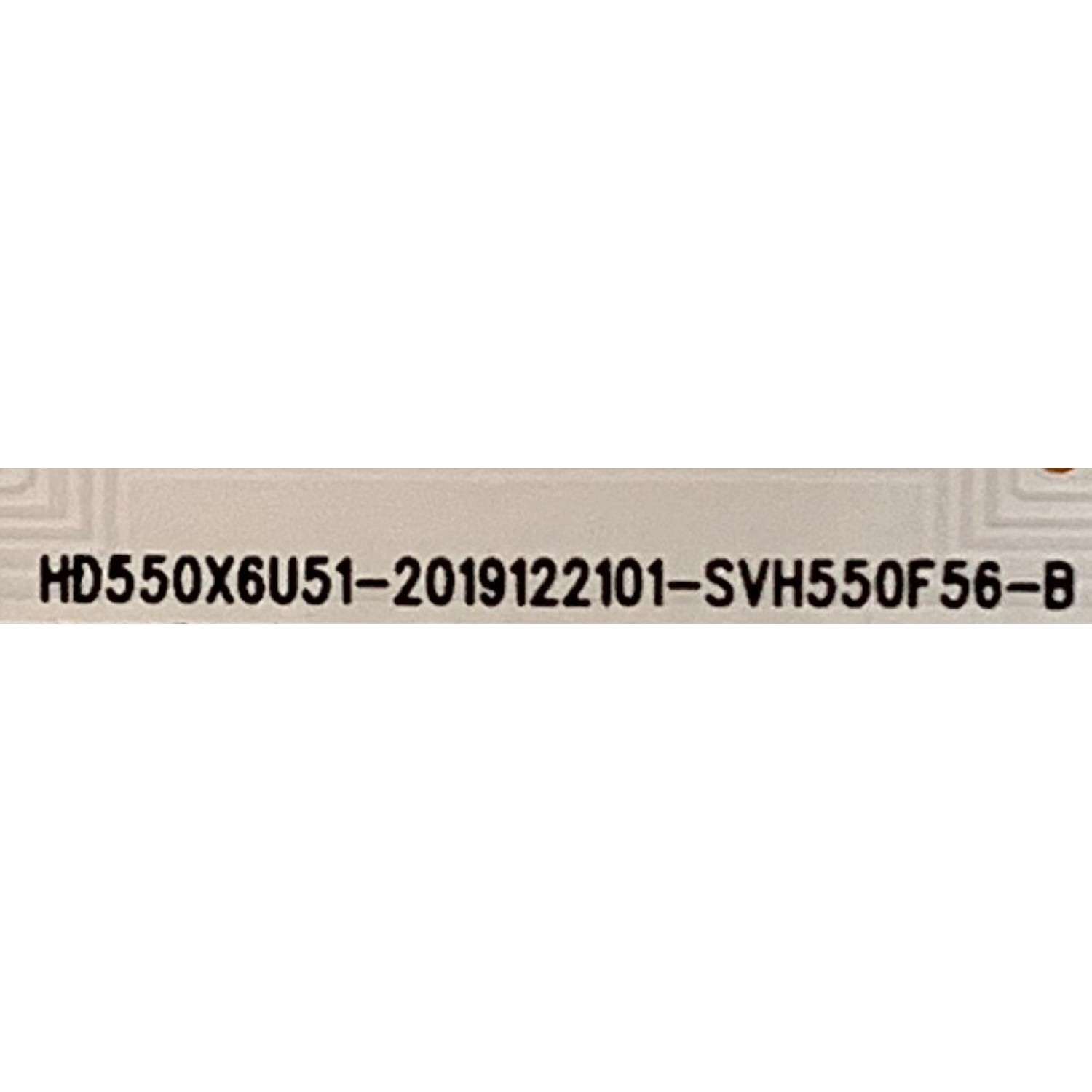KIT DE LED'S PARA TV HISENSE (24 PIEZAS) / NUMERO DE PARTE SVH550F56-B / SVH550F56-A / CRH-BX550X6U513030T12229CL / HD550X6U51-2019122101 / E479275 / PANEL HD550X6U51-T1 / MODELO 55U8G / 55H8G / 55H9G / 55U8K / 55H9E - Imagen 5