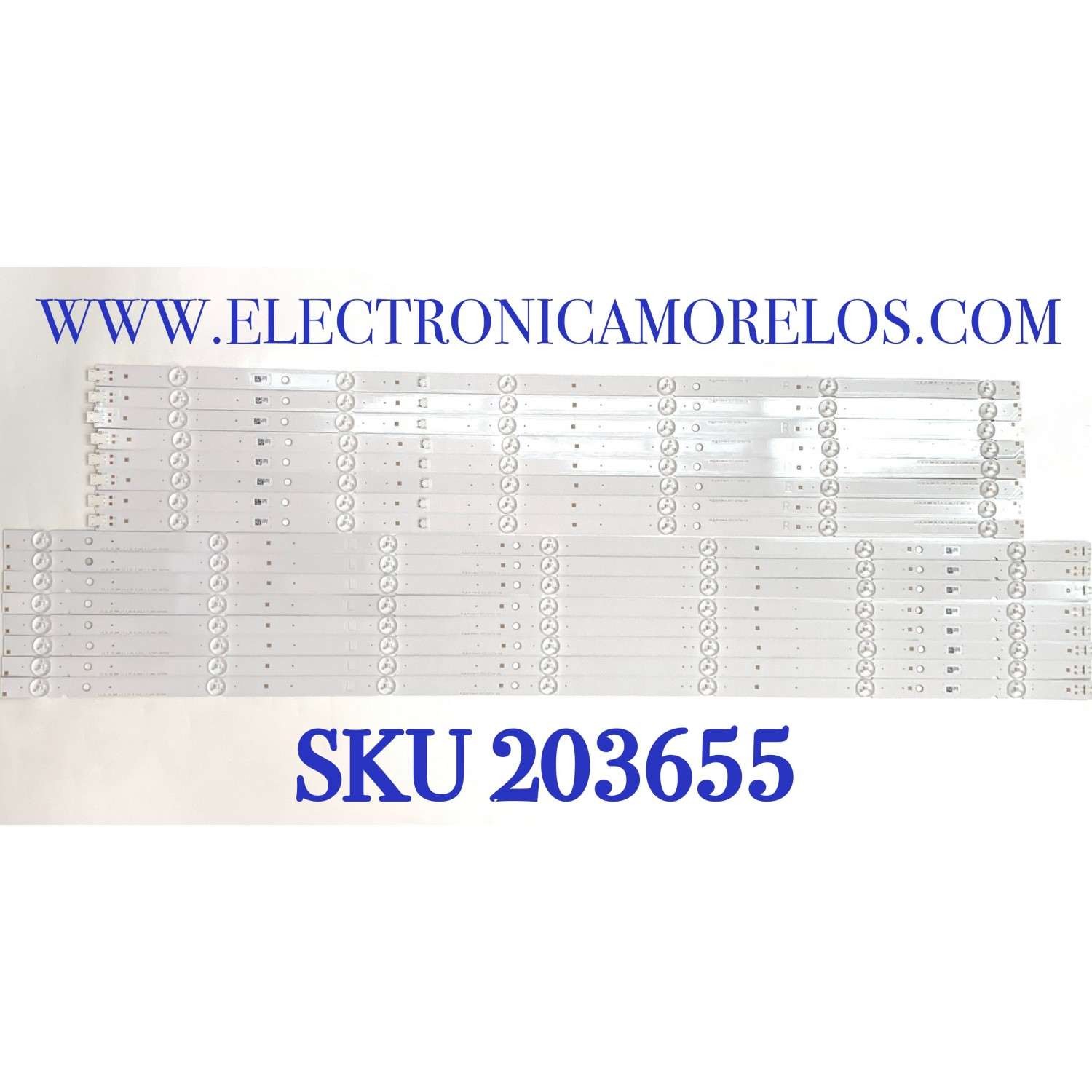 KIT DE LEDS PARA TV SONY ORIGINAL 16 PIEZAS / NUMERO DE PARTE 00725A / 00726A / L3_3L_G5_BWP_R6_1_R1.0_SAO_1.0_LM41-00725A / L3_3L_G5_BWP_L7_1_R1.0_SAO_1.0_LM41-00726A / C277 / C276 / PANEL YSAF075CNG01 / YM9F075CND01 / MODELOS XBR-75X800H / XBR-75X800G