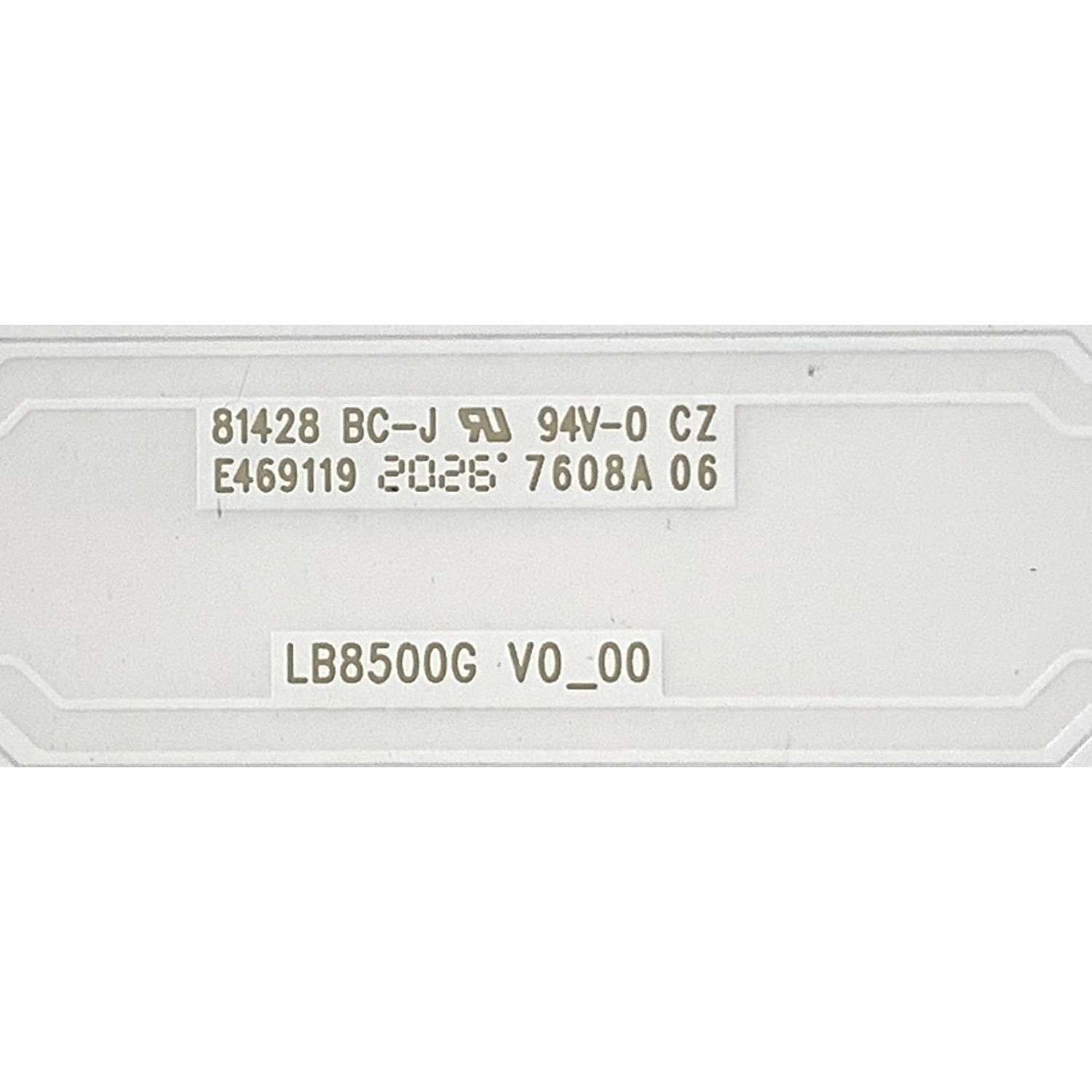KIT DE LED'S PARA TV SONY ( 26 PZ ) / NUMERO DE PARTE LB8500G V0_00 / LB8500G V1_00 / PANEL YD9S085DTU01 / MODELO XBR-85X950H - Imagen 6