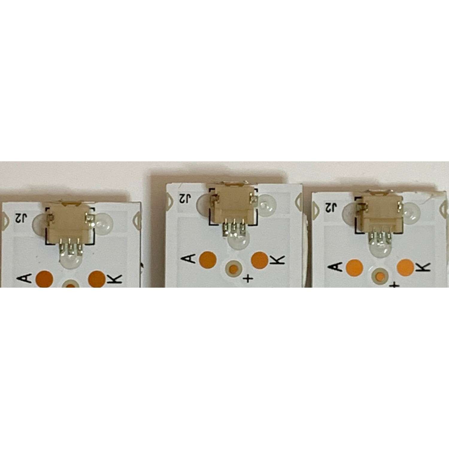 KIT DE LED'S PARA TV ACER ( 3 PZ ) / NUMERO DE PARTE 303GC430059E / GC43D08-ZC23AG-10E / E465853 / GC430M23 / PANEL BOEI430WQ1_H / MODELO DM431K - Imagen 4