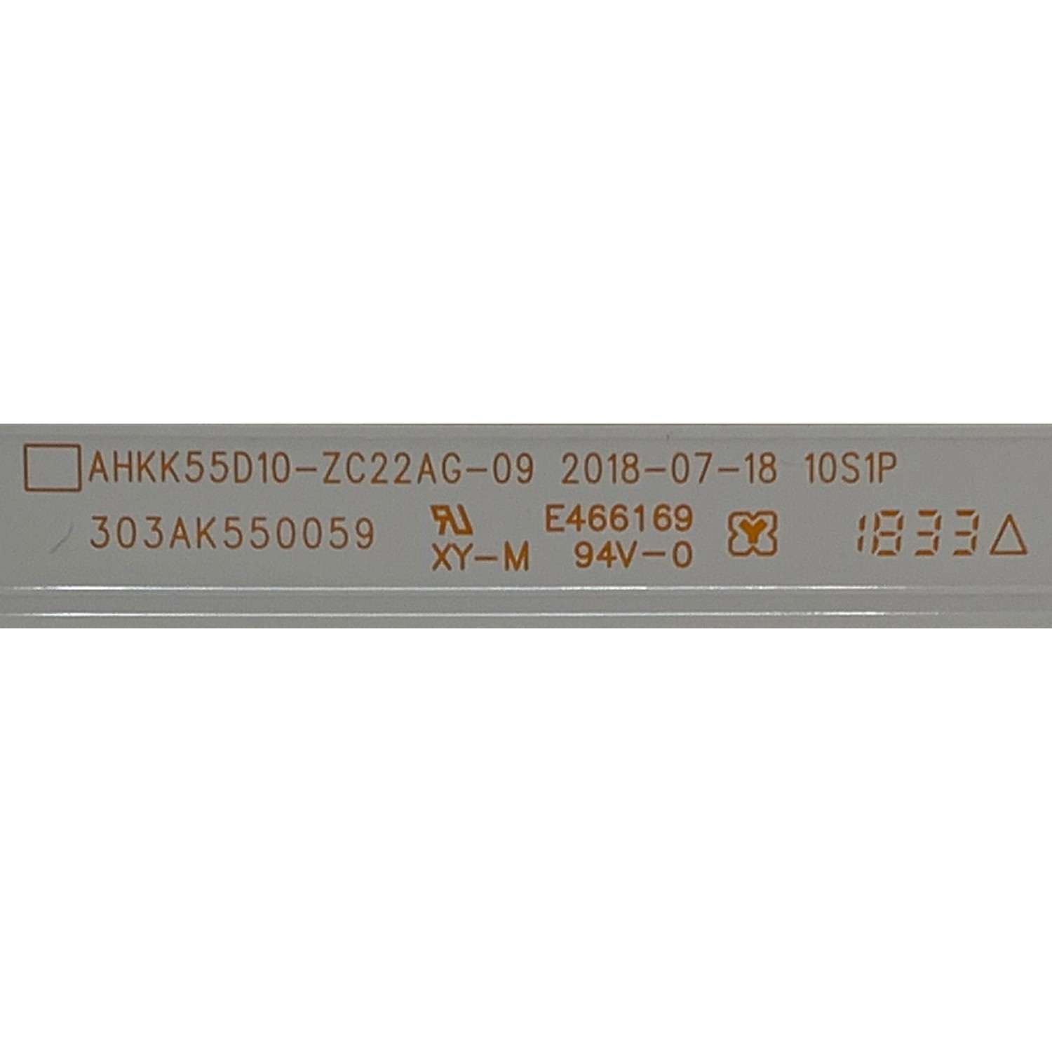 KIT DE LED'S PARA TV WESTINGHOUSE ( 5 PZ ) / NUMERO DE PARTE 303AK550059 / AHKK55D10-ZC22AG-09 / E466169 / AK550M30 / MODELO WE55UN4108 - Imagen 3