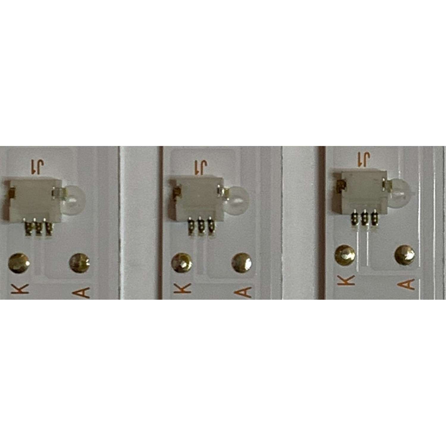 KIT DE LED'S PARA TV WESTINGHOUSE ( 5 PZ ) / NUMERO DE PARTE 303AK550059 / AHKK55D10-ZC22AG-09 / E466169 / AK550M30 / MODELO WE55UN4108 - Imagen 4