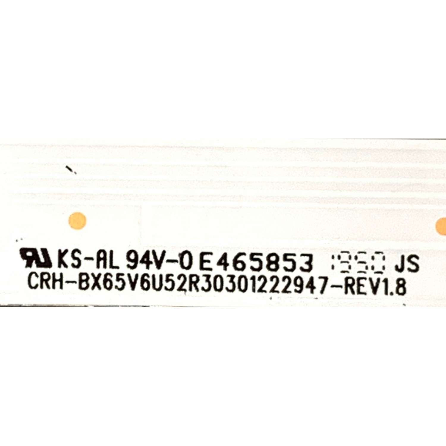 KIT DE LEDS PARA TV HISENSE ORIGINAL 24 PIEZAS / NUMERO DE PARTE SVH650AD8 / SVH650AD8-L / SVH650AD8-R / HD650V6U52 / 2019040701 / 21735200 / CRH-BX65V6U52L30301222947 / CRH-BX65V6U52R30301222947 / PANEL HD650V6U62\S0\FJ\GM\ROH / MODELO 65H9F - Imagen 2