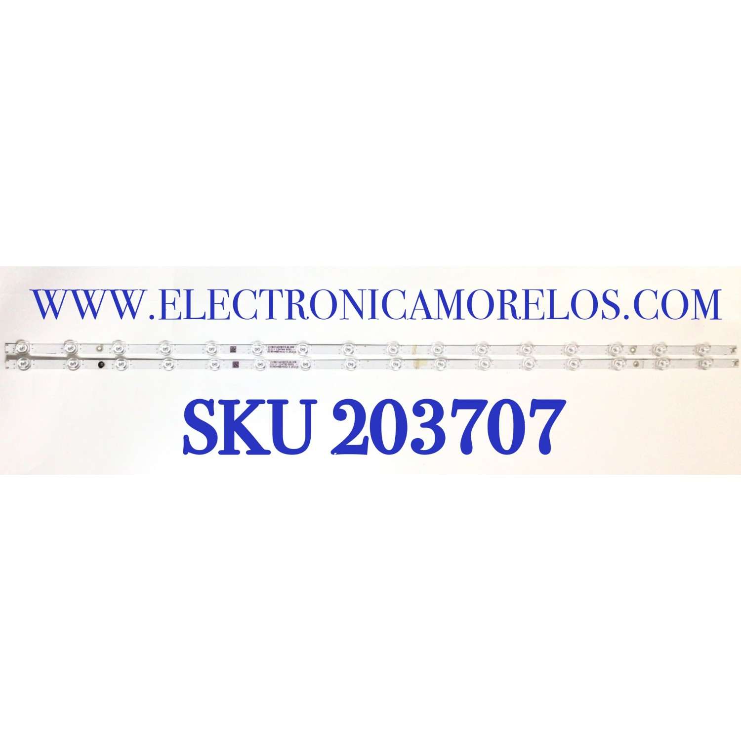 KIT DE LED´S PARA TV VIZIO ((2 PIEZAS)) / NUMERO DE PARTE LBM500M1601-ABE-1 / LBM500M1601-ABE-1(HF)(O) / 210BZ16D0B33LBL00E / PANEL TPT500WR-PV5D.Q / DISPLAY CC500PV5D VER.20 / MODELO V505-J01 / V505-J01 LTYUE8LX / V505-J01 LTPUE8LX