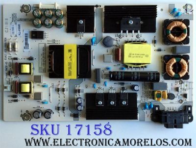 FUENTE DE PODER ORIGINAL PARA TV SHARP / NUMERO DE PARTE 208961 / RSAG7.820.6666/ROH / HLL-4155WE / CQC13134095636 / E166702 / PANEL HD500K3U53\S0\XP\BBY\GM\ROH / 211263 / MODELO LC-50LBU591U