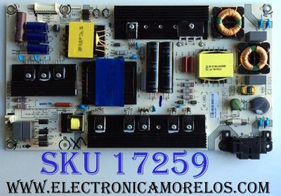 FUENTE DE PODER PARA TV SHARP / NUMERO DE PARTE 204390 / RSAG7.820.7238/ROH / HLL-5260WB / CQC13134095636 / PANEL'S HD550K3U82-K1 / HD550K3U82-K1\S5\GM\XP\BBY\ROH / DISPLAY ST5461D07.1 VER.2.2 / MODELO LC-55LBU591U