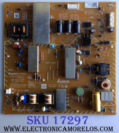 SUB FUENTE DE PODER / SONY 1-474-616-11 / 147461611 / APDP-132A1 / 2955020204 / E66047 / PANEL S750QF59 V0 / MODELO XBR-75X850C