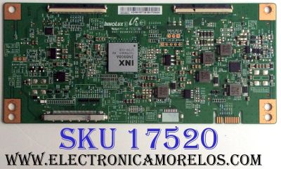 T-CON / HITACHI EATDJ6E14 / 0E88441T23178 / 17092301 / 94V-0E88441T23178 / PANEL V500DJ6-QE1 / MODELOS 50C61 MT8GG09 / E4SFT5017 / 50PFL5703 / F7 DS2