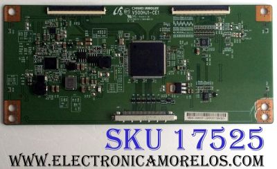 T-CON / JVC 35-D083231 / V500HJ1-CE1 / E222034 / 13040801 / PANEL V390HJ1-LE6 Rev.C4 / MODELO EM39T TC1DED