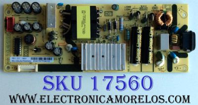 FUENTE DE PODER PARA TV TCL ORIGINAL / NUMERO DE PARTE 08-L12NLA2-PW200AA / L12NW / 40-L12NW4-PWD1CG / E56334 / PANEL LVU500NDEL / DISPLAY LSC550FN11-203 / MODELOS 50S423 / 50S425 / 55S421 / 55S423 / 55S423LCAA / 55S425LDAA / 55S431 / 55S446