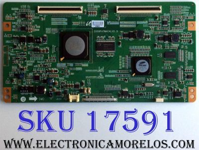 T-CON / SAMSUNG LJ94-02859A / 2009FA7M4C4LV0.9 / 2859A / SUSTITUTAS BN81-02362A / LJ94-02860A / LJ94-02852D / LJ94-02860B / LJ94-02859B / LJ94-02852F / LJ94-02852G / PANEL LTF400HF11-A01 / MODELO LN40B650T1FXZA / MAS PARTES SUSTITUTAS EN DECRIPCION