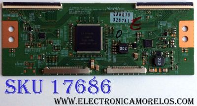 T-CON / LG 6871L-3267A / 6870C-0445A / 3267A / PANEL LC600EUD (LF)(F1) / MODELOS 60LA8600-UC.BUSYLJR / 60LA8600-UC.AUSYLJR