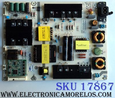 FUENTE DE PODER / HISENSE 194795 / RSAG7.820.6350/ROH / HLL-4655WP / CQC13134095636 / E166702 / PANEL / MODELO 55H9D Plus