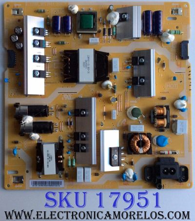 FUENTE DE PODER PARA TV SAMSUNG / NUMERO DE PARTE BN44-00807F / BN4400807F / L55S6R_MHS / MODELOS UN49MU / UA49MU / UE49MU / UN50MU / UE50MU / UA50MU / UN55MU / UE55MU / UA55MU / MAS MODELOS EN DESCRIPCION