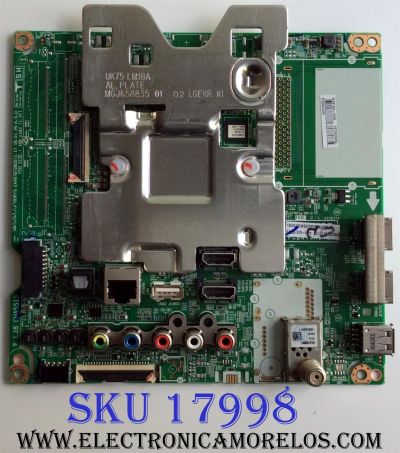 MAIN / LG EBT65246402 / EAX67872805(1.1) / 86EBT000-00A8 / EAX67872804(1.0) / EAX67872805 / EAX67872804 / PANEL HC700EQN-VHSR3-211X / MODELOS 70UK6570PUB / 70UK6570PUB.BUSMLJR / 70UK6570AUB BUSMLJR