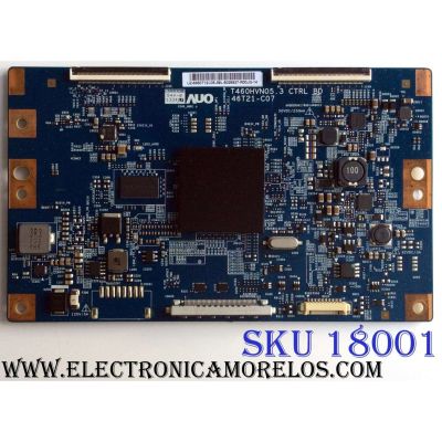 T-CON / SAMSUNG 55.50T12.C05 / T460HVN05.3 / 46T21-C07 / 5550T12C05 / PANEL`S CY-HF500CSA-B2 / T500HVF02.4 / MODELOS UN50F6300AFXZA AH03 / UN50F6300AFXZA / UN50F6400AFXZA AD03