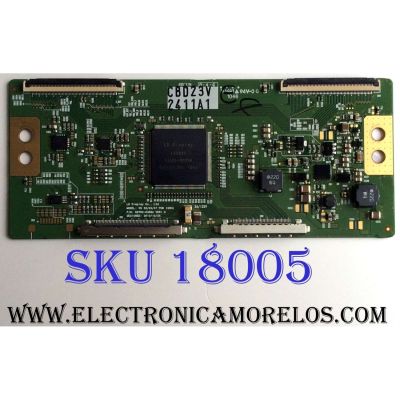 T-CON / LG 6871L-2411A / 6870C-0358A / 2411A / PARTES SUSTITUTAS 6871L-2411C / 6871L-2693A / 6871L-2411B / 6871L-2554A / 6871L-2411D / 6871L-2789A / 6871L-2667A / 6871L-2573A / PANEL LC470EUF (SD)(A1) / MODELOS 47LV5500-UA.AUSYLUR / 47LV5500