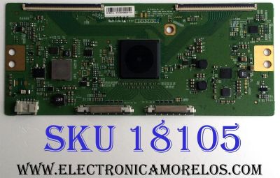 T-CON PARA TV SONY  / 1-895-901-31 / 6871L-4473A / 6870C-0562A / LC650EQL-SHP2 / 6871L-4473B / PANEL V650QWME01 / MODELO XBR-65X850D