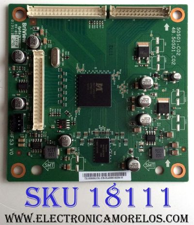 TARJETA INTERFACE 55.50S01.C01 / 5550S01C01 / 50S01-C02 / 48.50S01.C02 / PANEL 96.64S03.001 / MODELO NS-65D260A13