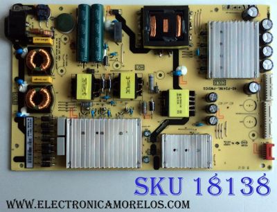 FUENTE DE PODER PARA TV TCL·ROKU TV 4K QLED UHD HDR SMART TV / NUMERO DE PARTE 08-P241W0L-PW200AB / P241W / 40-P241WL-PWD1CG / E148158 / PANEL LVU550NDBL SD9W00 / MODELOS 55R613 / 55R615