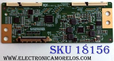 T-CON PARA TV ONN / SCEPTRE / NUMERO DE PARTE 44-9771315A / 47-6021131 / B03904EE0003B / HV430FHBN10 / PANEL CN430CN6210 / DISPLAY HV430FHB-N10 REV.1.1 / MODELOS ONC18TV001 (43'' PULGADAS) / H43 ULTV53DC