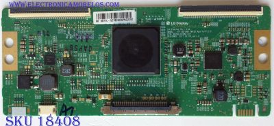 T-CON PARA TV LG / NUMERO DE PARTE 6871L-5278C / 6870C-0744A / 5278C / PANEL NC600DGE-AAFXC / MODELO 60UJ6300-UA / 60UJ6050-UA.BUSYLOR