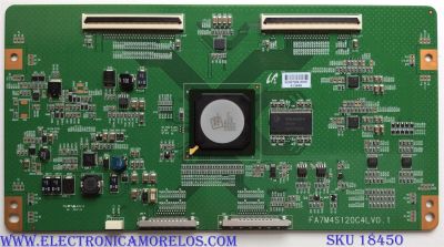 T-CON / INSIGNIA LJ94-02927B / FA7M4S120C4LV0.1 / 2927B / PANEL LTA460HF07 C01 / MODELO NS-46E560A11 