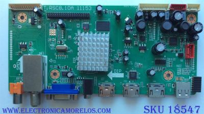 MAIN / E12120433 / T.RSC8.10A 11153 / PANEL LC370WXN-SBD1 / MODELO 37"	