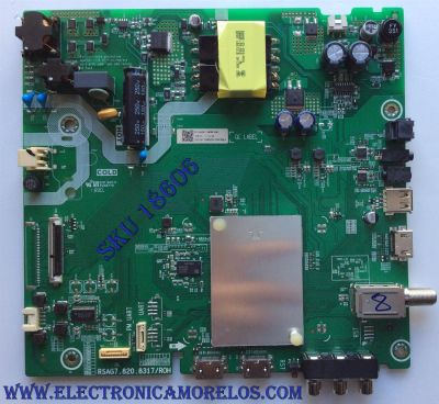 MAIN / FUENTE / ( COMBO ) / SHARP 236221 / RSAG7.820.8317/ROH / HU40N2176MFWR (BOM1) / 3TE40M182590 / TX049P188A81B / PANEL JHD400N2F31-TXL1QL / MODELO LC-40LB601U	