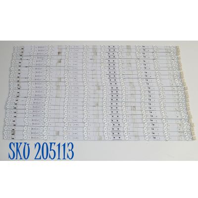 KIT DE LEDS ORIGINAL PARA TV HISENSE 24 PIEZAS / NUMERO DE PARTE SVH650AX9 / CRH-BXK65U6KA3030T102439U-REV1.2 / HD650H3U52-TALH/2023092801/SVH650AX9 / RSAG7.820.13755/ROH VER.A / PANEL HD650H3U52-T0LH / DISPLAY T650QVN07.5 / MODELO 65U6N / 65U6N 65U66LUA