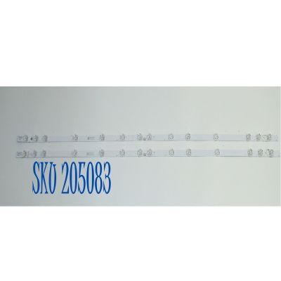 KIT DE LEDS ORIGINAL PARA TV TCL 2 PIEZAS / NUMERO DE PARTE 50HR332M14N02 / 50HR332M14N02 V1 / 50S11 PRO KSF 14X2-D09 / HY-7000 (S) / LL2A07-2U1C / N0101-000903-C00 / PANEL LVF500NDAL / DISPLAY PT500CT02-2 VER.1.0 / MODELO 50Q3K
